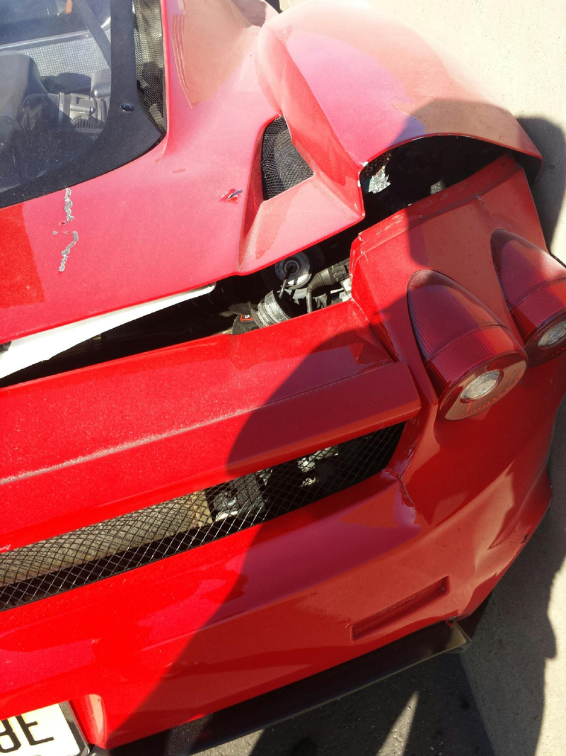 Illustration for article titled "Oh Yeah, They Floored It," Witness Describes '120 MPH' Ferrari Crash